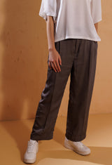 GREY TAPERED TROUSER